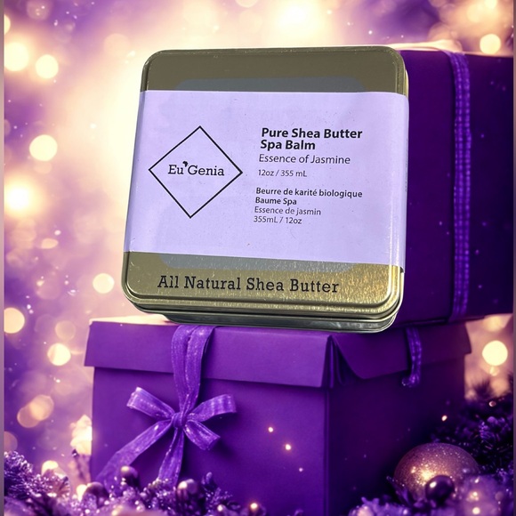 Eu’Genia Essence of Jasmine Pure Shea Butter Spa Balm ✨ 12oz - Picture 2 of 8